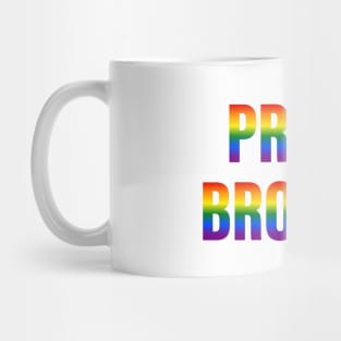 Rainbow Proud Brother LGBTQ Pride Mug